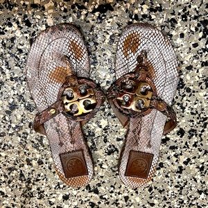 Tory burch MILLER SANDAL, LEATHER 38